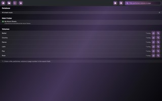 Main menu