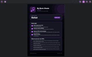 Sheet view one